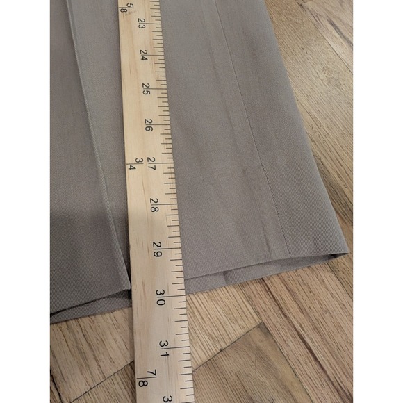 Vtg Feldini Tan Pleated Wool Dress Pants Mens Size 36x30 Slacks Trousers Beige - Picture 4 of 9